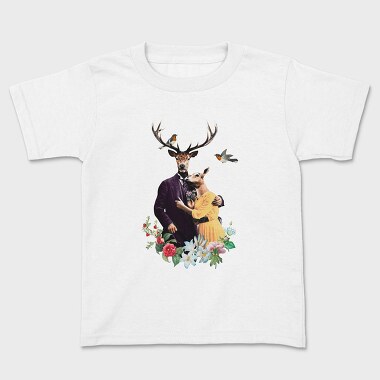 Tricou Copii, Deers Couple