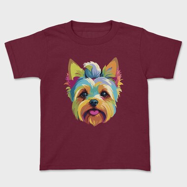 Dog Colorful, Tricou Copii