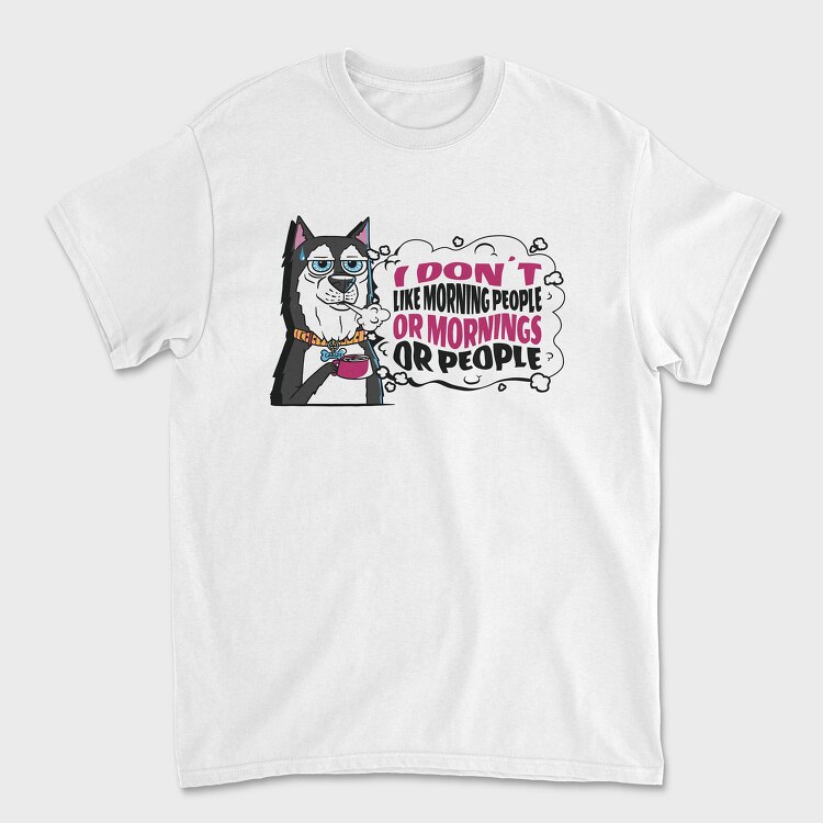 Tricou Barbati (Unisex), Dog Hates Everything