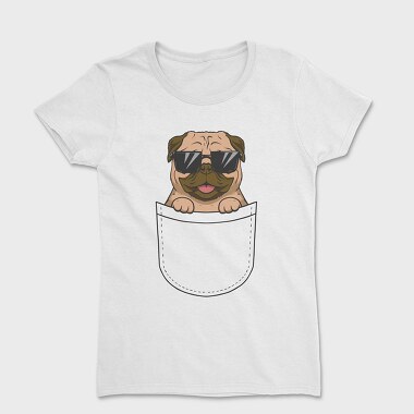 Tricou Femei, Dog in a Pocket