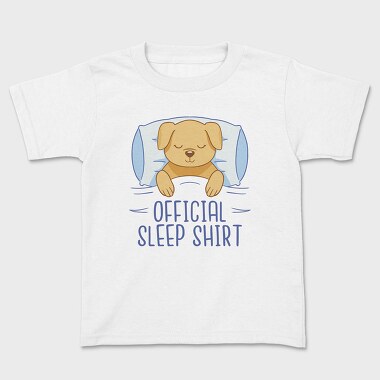 Tricou Copii, Dog Official Sleep Shirt