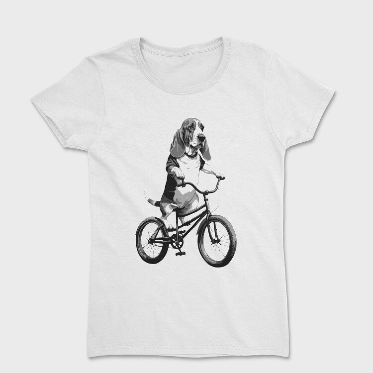 Dog on Bike, Tricou Femei