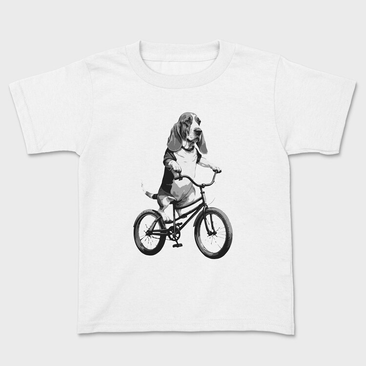 Dog on Bike, Tricou Copii