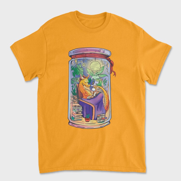 Dragon Jar Chill Book, Tricou Barbati (Unisex)