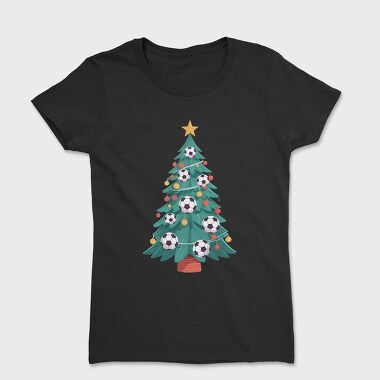 Football Christmas Tree, Tricou Femei