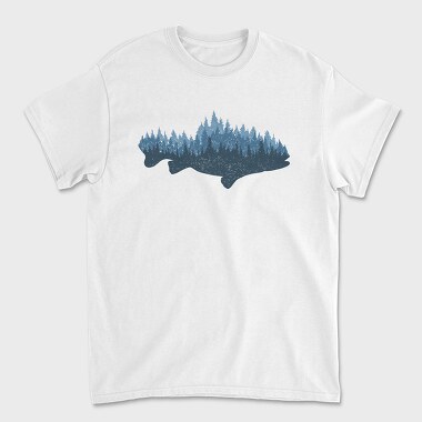 Forest Fish, Tricou Barbati (Unisex)