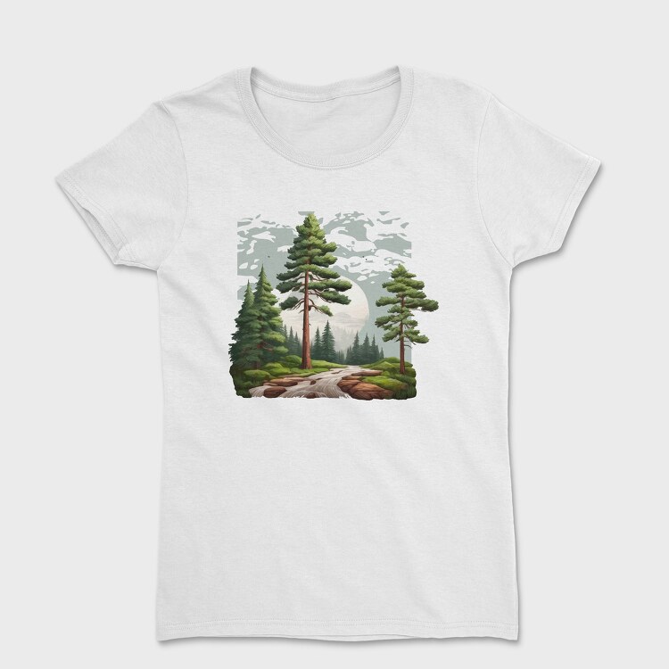 Tricou Femei, Forest Hiking