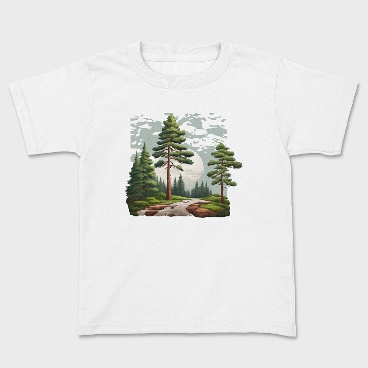 Tricou Copii, Forest Hiking