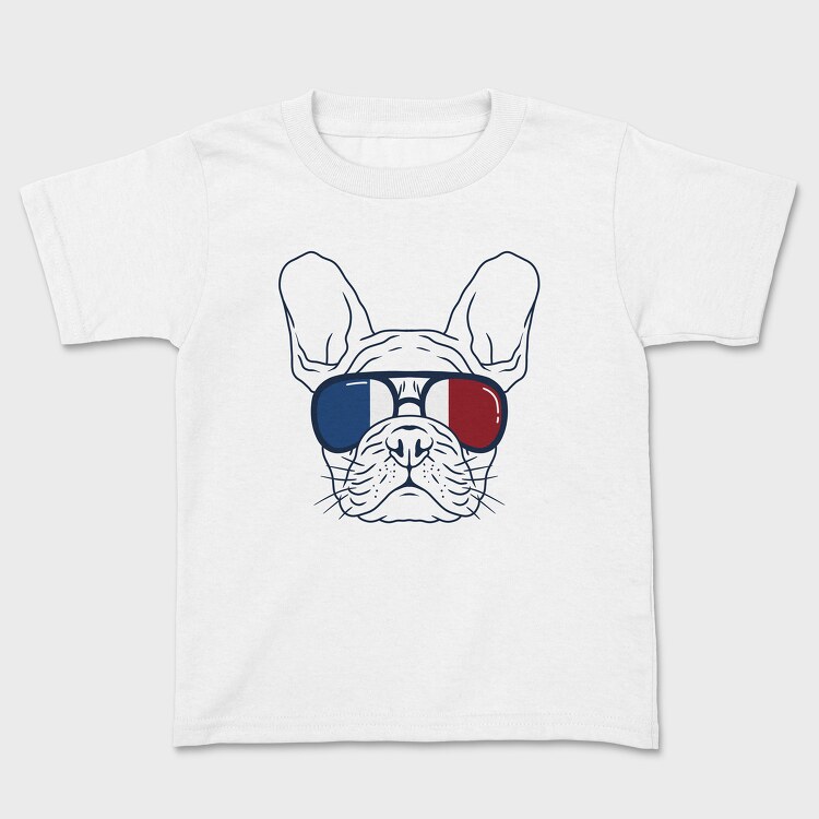 Tricou Copii, Frenchie Dog