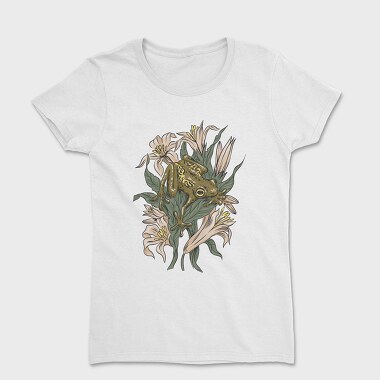 Tricou Femei, Frog Lilies