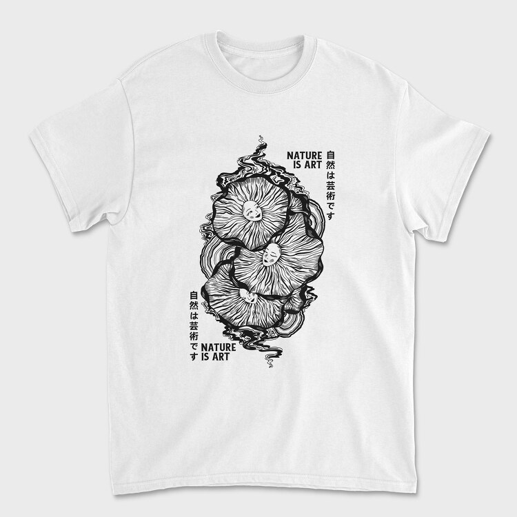 Tricou Barbati (Unisex), Fungi Nature Art