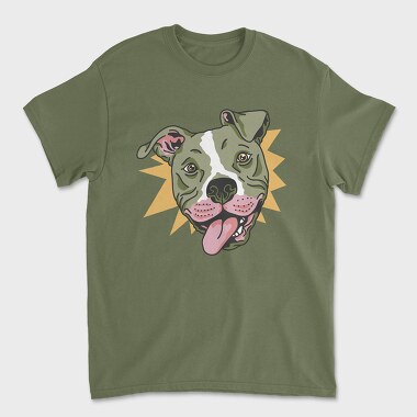 Funny Pitbull, Tricou Barbati (Unisex)