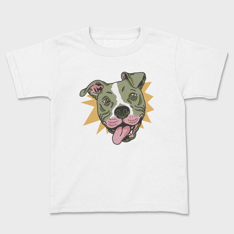 Tricou Copii, Funny Pitbull