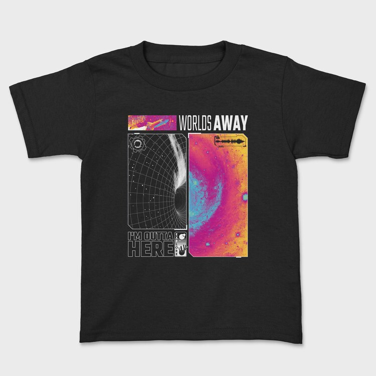 Tricou Copii, Galaxy Worlds Away