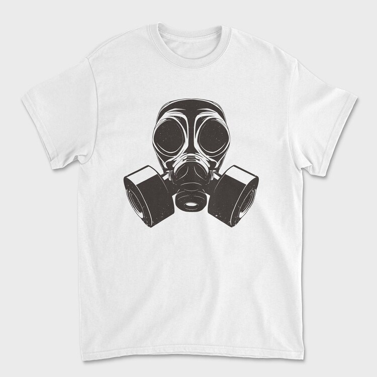 Tricou Barbati (Unisex), Gas Mask