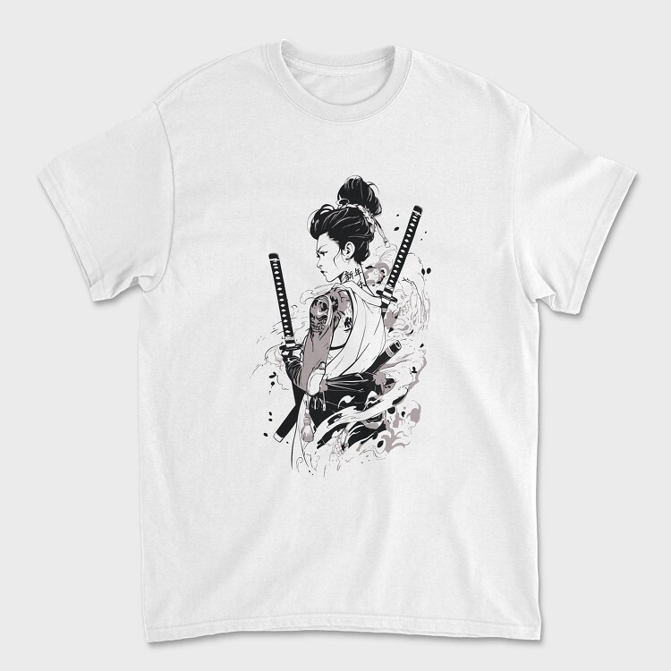 Tricou Barbati (Unisex), Geisha Girl