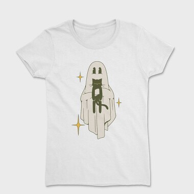 Ghost With Cat, Tricou Femei