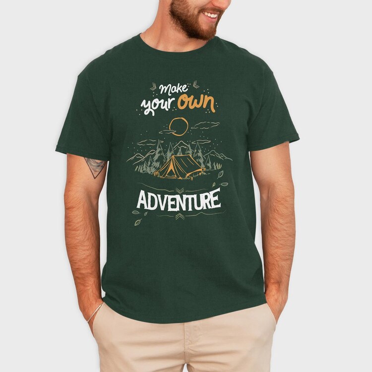 Make Your Own Adventure, Tricou Barbati (Unisex)