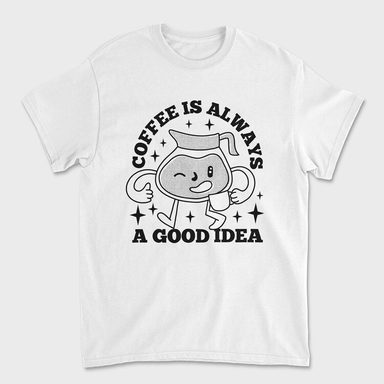 Good Idea Coffee, Tricou Barbati (Unisex)