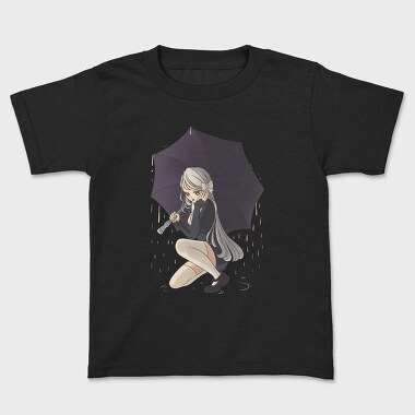 Goth Style Anime Girl, Tricou Copii