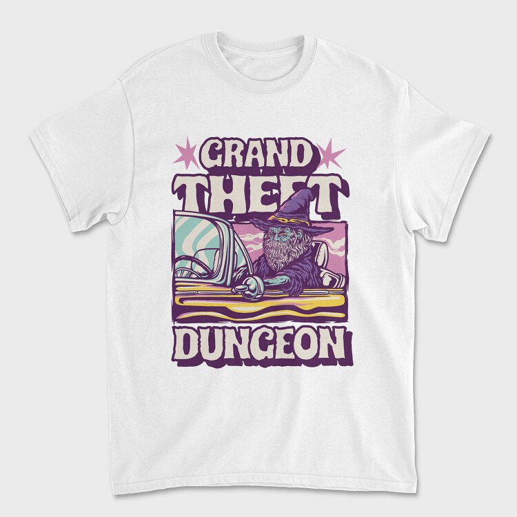 Grand Theft Dungeon, Tricou Barbati (Unisex)