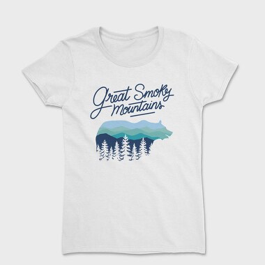 Great Smoky Mountains Bear, Tricou Femei