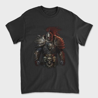 Grim Warrior Skull, Tricou Barbati (Unisex)