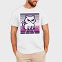 Pixel White Cat, Tricou Barbati (Unisex)