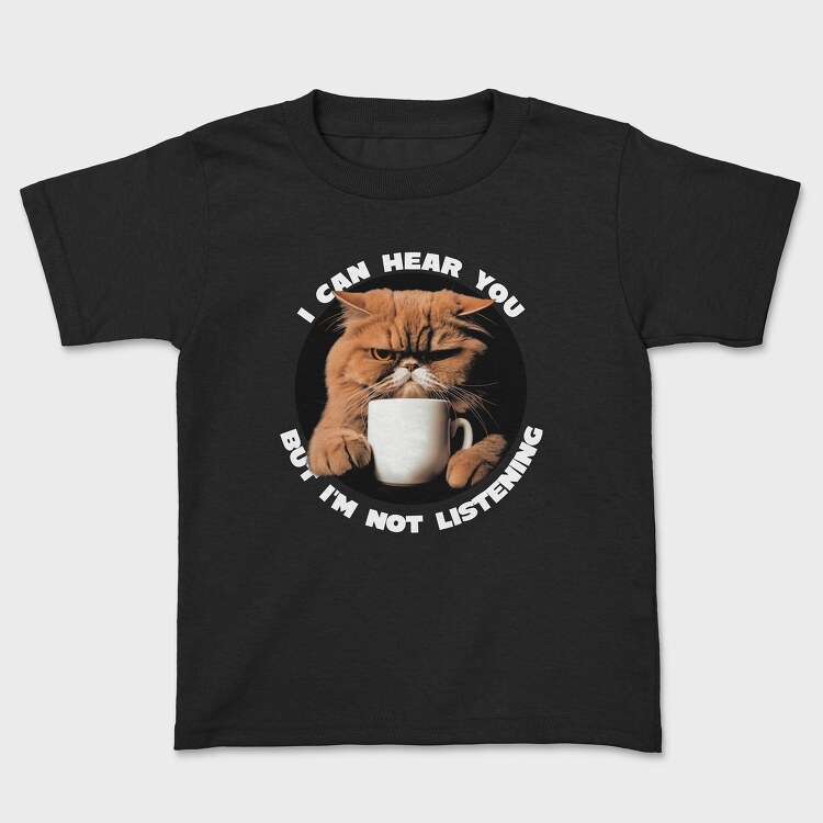 Tricou Copii, Grumpy Cat Coffee