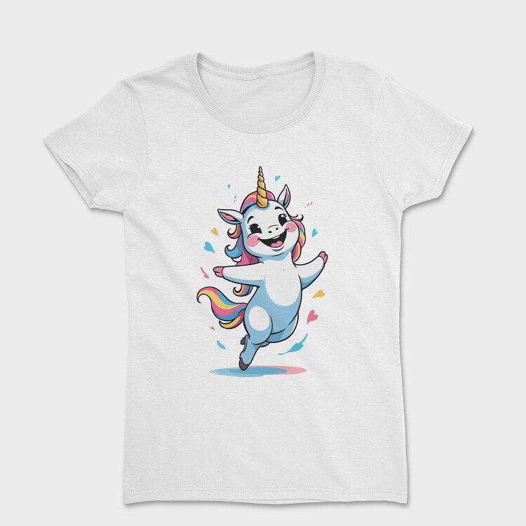 Happy Unicorn, Tricou Femei