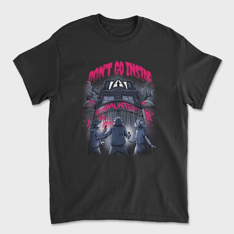 Tricou Barbati (Unisex), Haunted Asylum