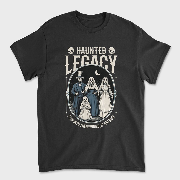 Tricou Barbati (Unisex), Haunted Legacy