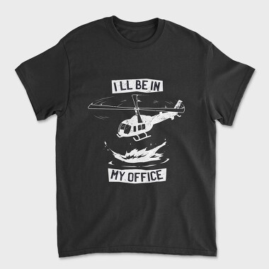 Tricou Barbati (Unisex), Helicopter Office