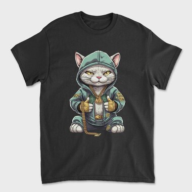 Hiphop Cat, Tricou Barbati (Unisex)