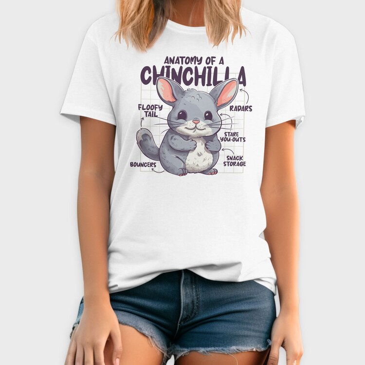 Anatomy Of A Chinchilla, Tricou Barbati (Unisex)