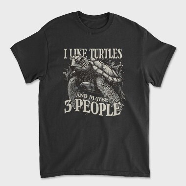 I Love Turtles, Tricou Barbati (Unisex)