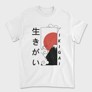 Ikigai, Tricou Barbati (Unisex)