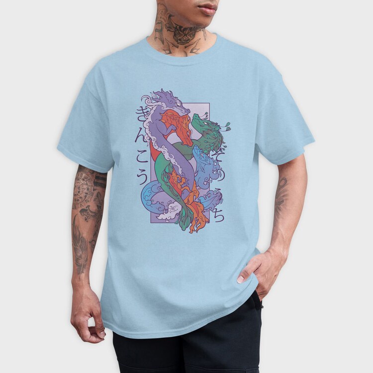 Ancient Dragon Creatures Four Elements, Tricou Barbati (Unisex)