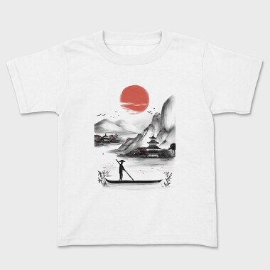 Japanese Landscape, Tricou Copii