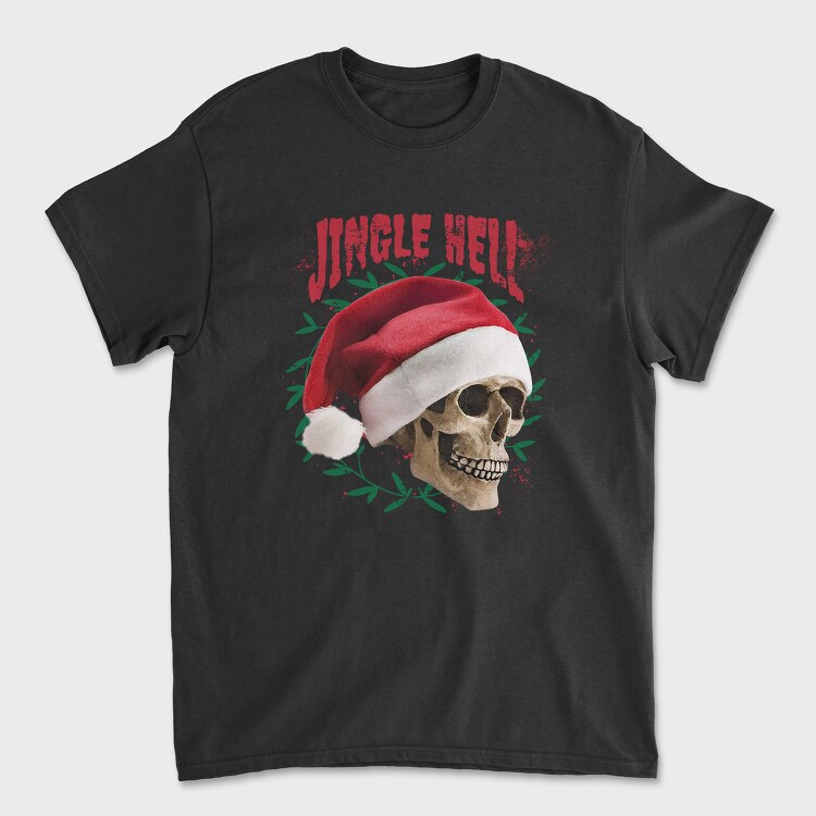 Tricou Barbati (Unisex), Jingle Hell