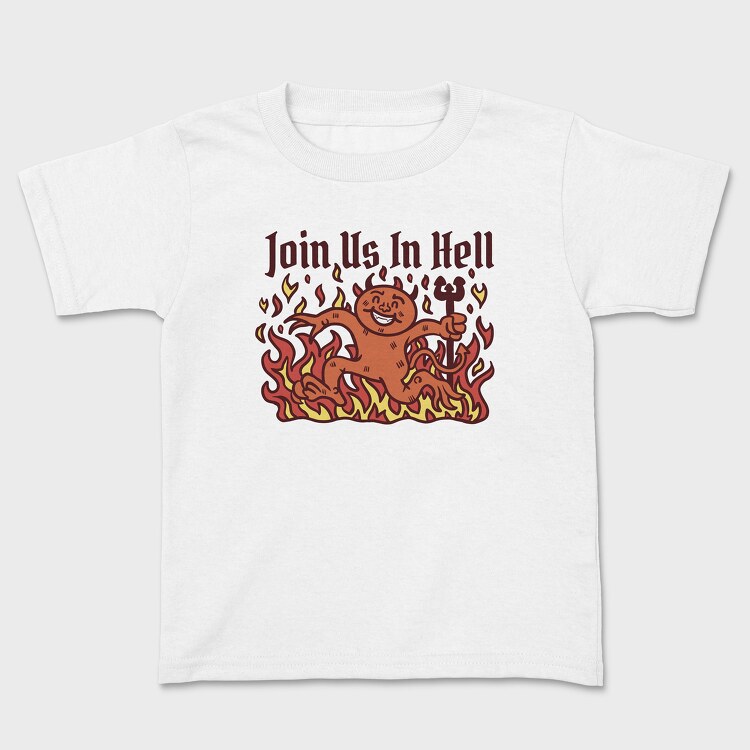 Join Us in Hell Devil, Tricou Copii