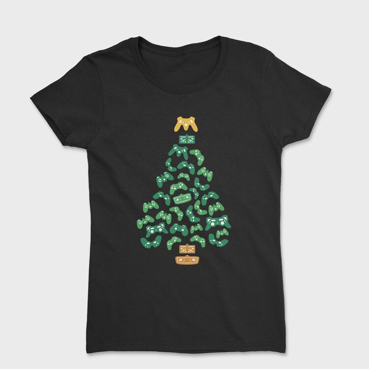 Tricou Femei, Joystick Tree