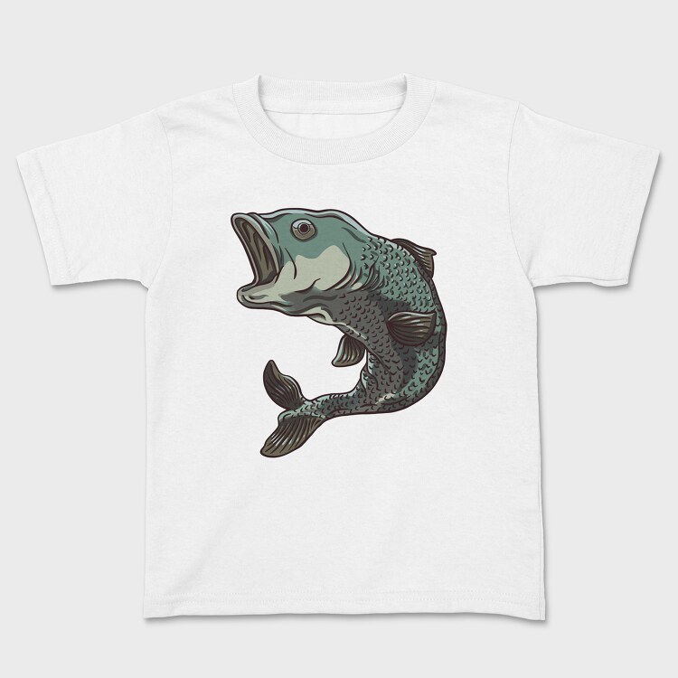 Tricou Copii, Jumping Pike Perch