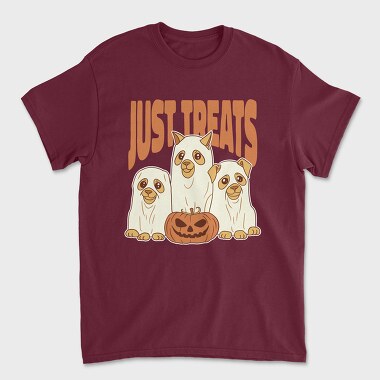 Just Treats Dogs, Tricou Barbati (Unisex)