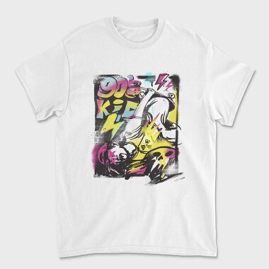 Tricou Barbati (Unisex), Kid Skate Graffiti