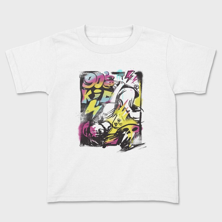 Tricou Copii, Kid Skate Graffiti