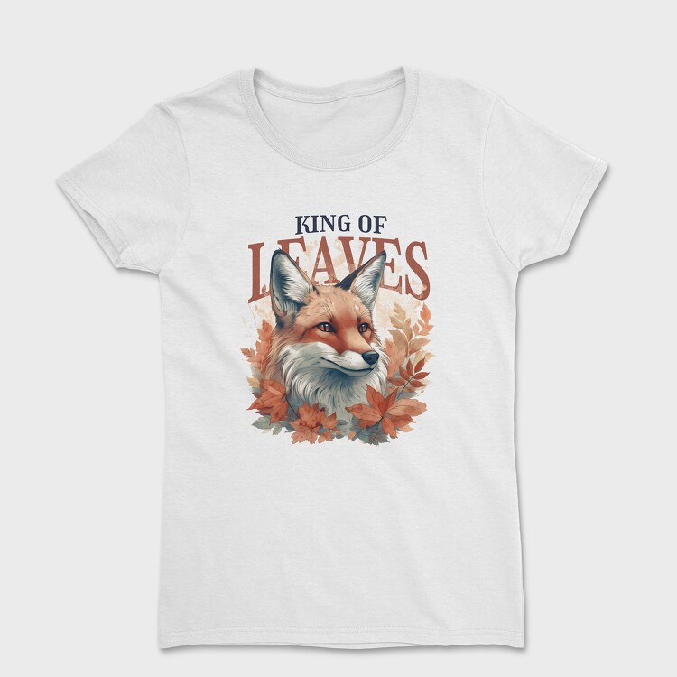 Tricou Femei, King of Leaves Fox