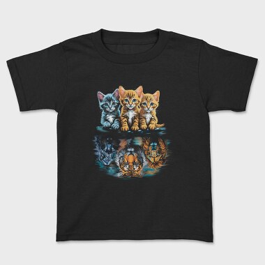 Tricou Copii, Kittens Strenght Big Cats