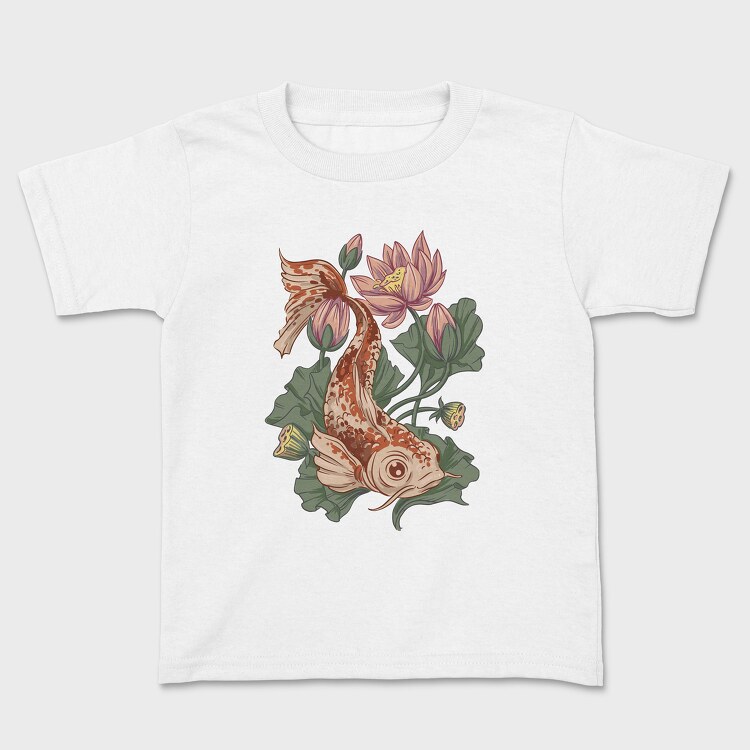 Tricou Copii, Koi Lotus