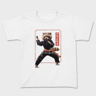 Kungfu Raccoon, Tricou Copii